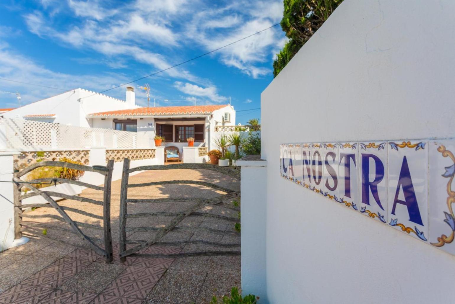 Villa Ca Nostra Cala En Porter  Dış mekan fotoğraf